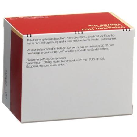 Valsartan HCT Helvepharm Filmtabl 160/25 mg 98 pcs - PrimeCare Global