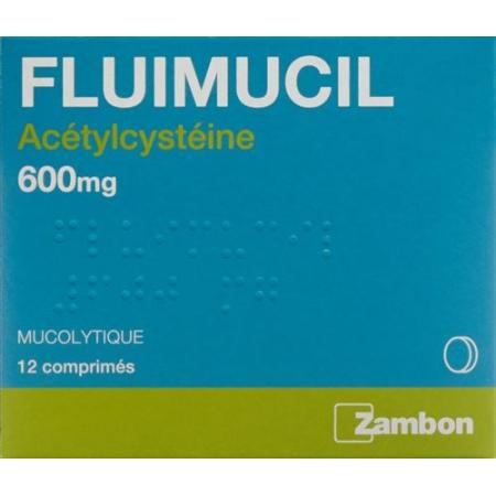 Fluimucil tablets 600 mg (D) 12 pcs - PrimeCare Global