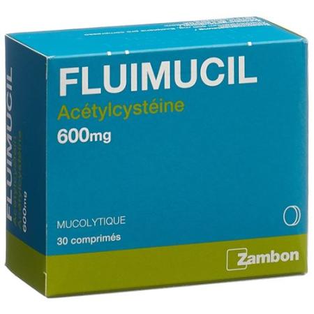 Fluimucil Tabl 600 mg 30 pcs - PrimeCare Global