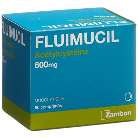 Fluimucil Tabl 600 mg 60 pcs - PrimeCare Global