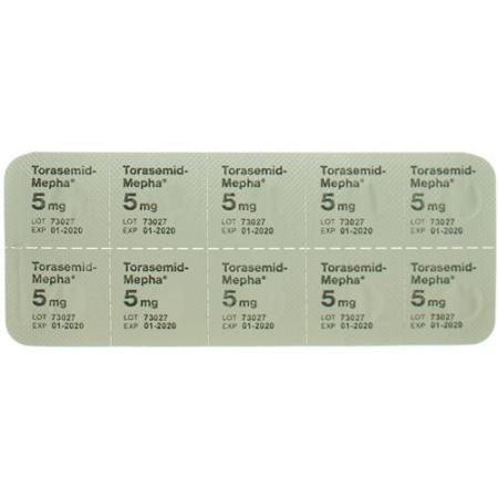 Torasemid-Mepha Tabl 5 mg 20 pcs - PrimeCare Global