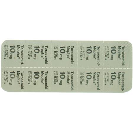 Torasemid-Mepha Tabl 10 mg 20 pcs - PrimeCare Global