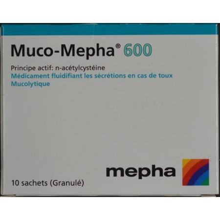 Muco-Mepha Gran 600 mg bag 10 pcs - PrimeCare Global