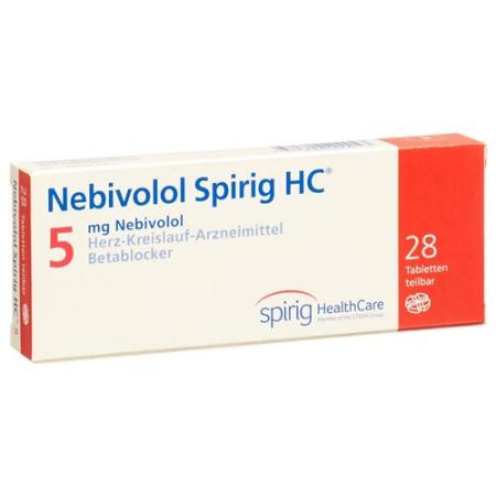 Nebivolol Spirig HC Tabl 5 mg 28 pcs - PrimeCare Global