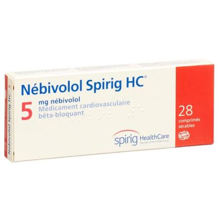 Nebivolol Spirig HC Tabl 5 mg 28 pcs - PrimeCare Global