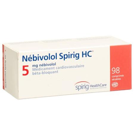 Nebivolol Spirig HC Tabl 5 mg 98 pcs - PrimeCare Global