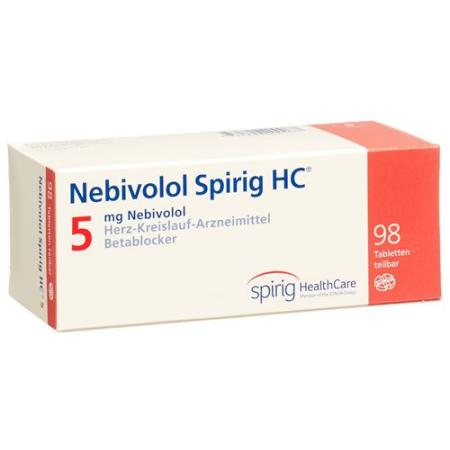 Nebivolol Spirig HC Tabl 5 mg 98 pcs - PrimeCare Global