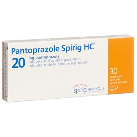 PANTOPRAZOLE Spirig HC Tabl 20 mg - PrimeCare Global