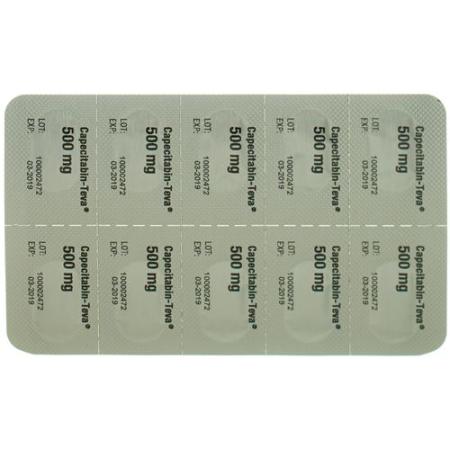 Capecitabin-Teva Filmtabl 500 mg 120 pcs - PrimeCare Global