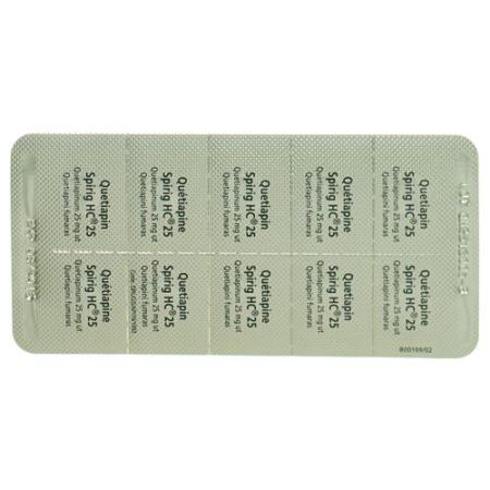 Quetiapine Spirig HC Filmtabl 25 mg 60 pcs - PrimeCare Global