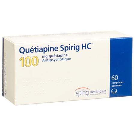 Quetiapine Spirig HC Filmtabl 100 mg 60 pcs - PrimeCare Global