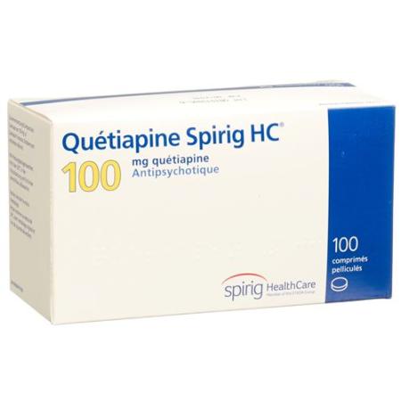 Quetiapine Spirig HC Filmtabl 100 mg 100 pcs - PrimeCare Global