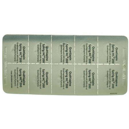 Quetiapine Spirig HC Filmtabl 200 mg 60 pcs - PrimeCare Global