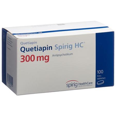 Quetiapin Spirig HC Filmtabl 300 mg 100 pcs - PrimeCare Global