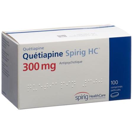 Quetiapin Spirig HC Filmtabl 300 mg 100 pcs - PrimeCare Global