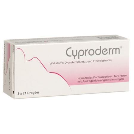 Cyproderm Drag 3 x 21 pcs - PrimeCare Global