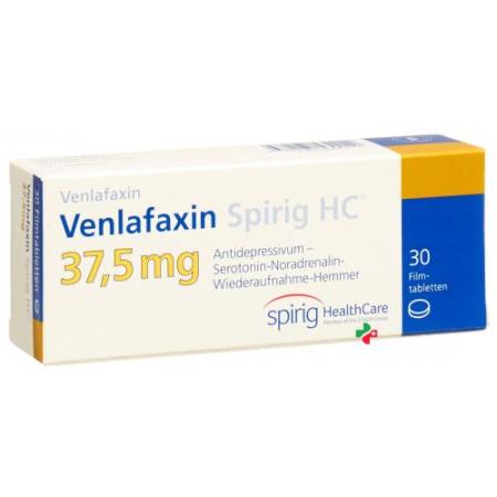 Venlafaxin Spirig 37.5 mg 30 filmtablets - PrimeCare Global