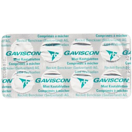 Gaviscon Chewing Tabs Mint 48 pcs - PrimeCare Global