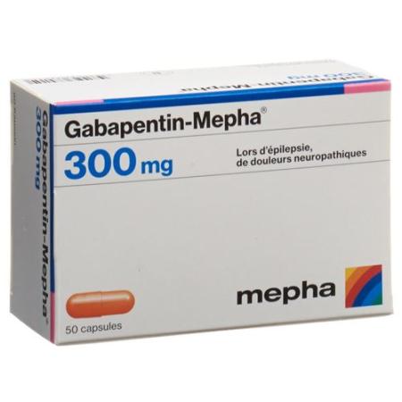 Gabapentin-Mepha Kaps 300 mg 100 pcs - PrimeCare Global