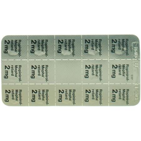 Ropinirole-Mepha retard Depotabs 2 mg 28 pieces - PrimeCare Global