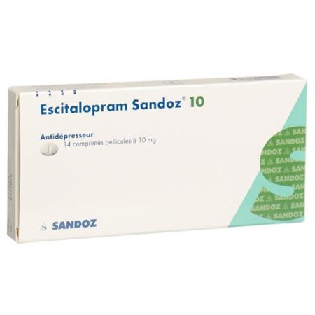 Escitalopram Sandoz Filmtabl 10 mg 14 pcs - PrimeCare Global