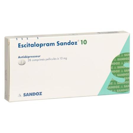 Escitalopram Sandoz Filmtabl 10 mg 28 pcs - PrimeCare Global