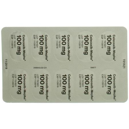 Celecoxib-Mepha Kaps 100 mg 30 pcs - PrimeCare Global