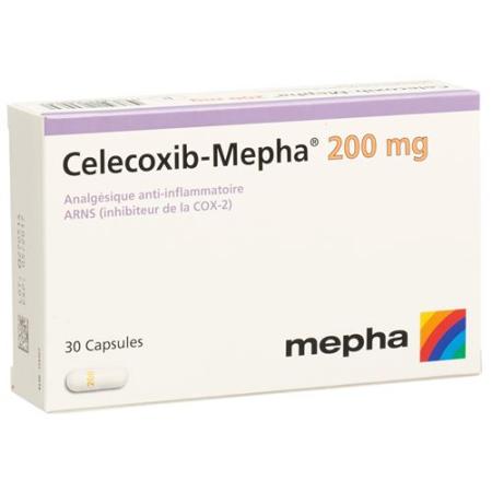 Celecoxib-Mepha Kaps 200 mg 100 pcs - PrimeCare Global