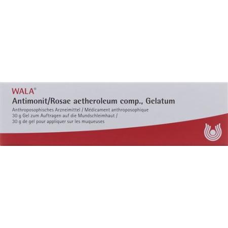 Wala Antimonit/Rosae aetheroleum comp. Gel Tb 30 g - PrimeCare Global