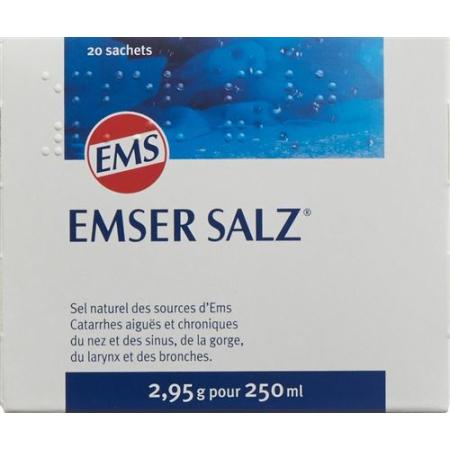 Emser salt Plv 20 bags 2.95 g - PrimeCare Global