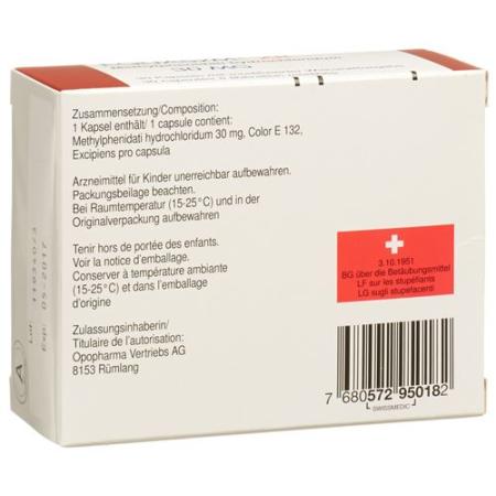 Equasym XR Ret Kaps 30 mg 60 pcs - PrimeCare Global