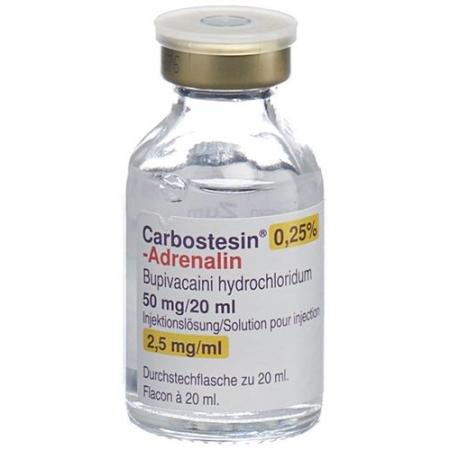Carbostesin 0.25% Adrenalin 20 ml 5 Ampullen - PrimeCare Global