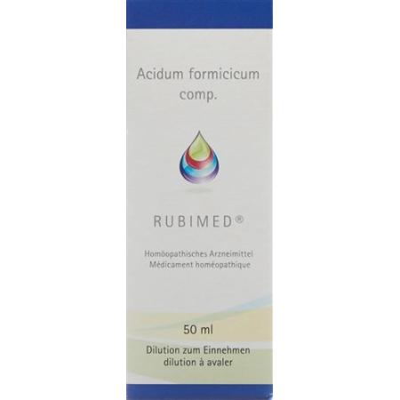Rubimed Acidum formicicum comp drops 50 ml - PrimeCare Global