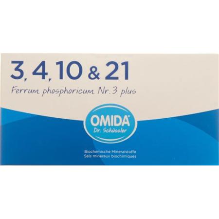 Omida Schuessler Nr3 Ferrum phosphoricum plus powder bag 30 pcs - PrimeCare Global