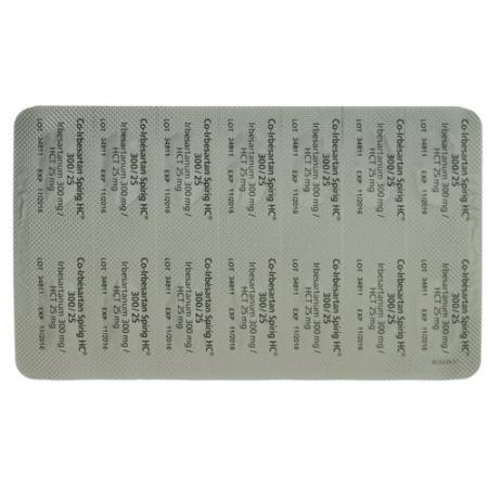 Co-Irbesartan Spirig HC Filmtabl 300/25mg 98 pcs - PrimeCare Global