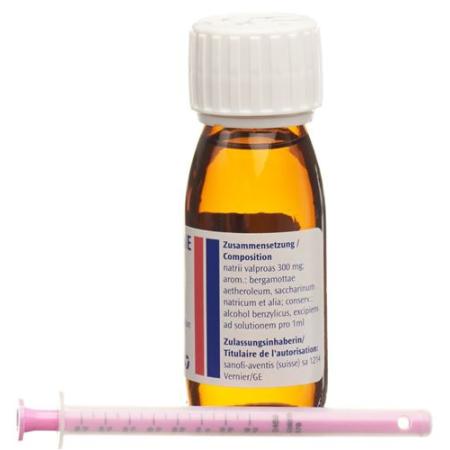 Depakine L&ouml;s 300 mg/ml bottle 60 ml - PrimeCare Global