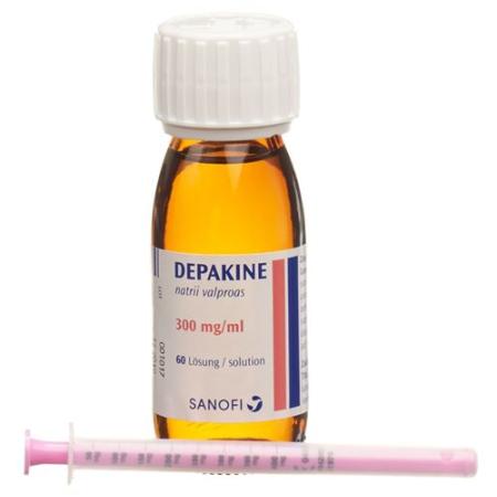 Depakine L&ouml;s 300 mg/ml bottle 60 ml - PrimeCare Global