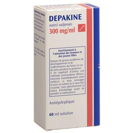 Depakine L&ouml;s 300 mg/ml bottle 60 ml - PrimeCare Global