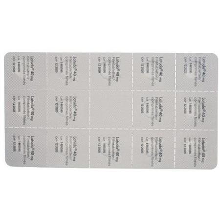 Latuda Filmtablet 40 mg 28 pcs - PrimeCare Global