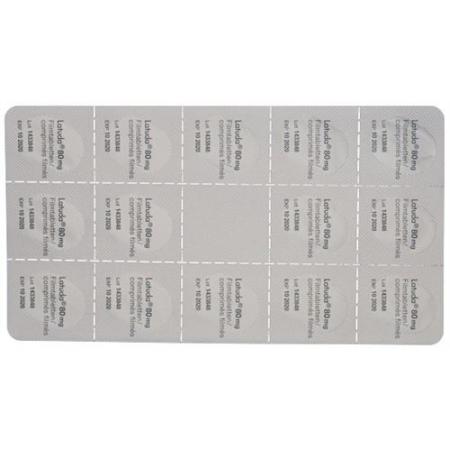 Latuda Filmtablet 80 mg 56 pcs - PrimeCare Global