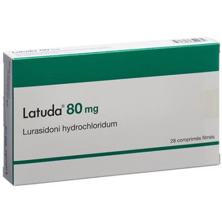 Latuda Filmtablet 80 mg 28 pcs - PrimeCare Global