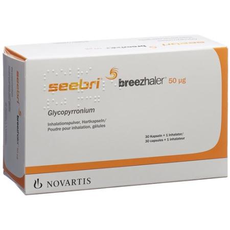 Seebri Breezhaler Inh Kaps 50 mcg 30 pcs - PrimeCare Global