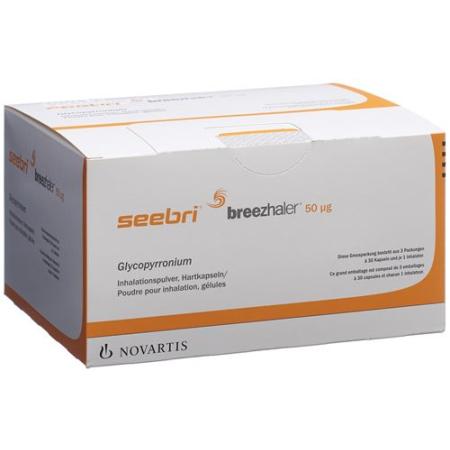 Seebri Breezhaler Inh Kaps 50 mcg 3 x 30 pcs - PrimeCare Global