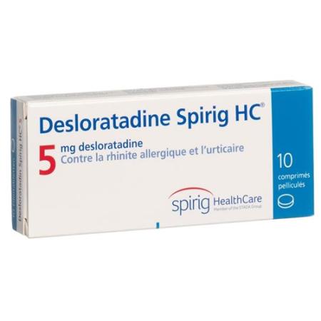 Desloratadine Spirig HC Filmtabl 5 mg 30 pcs - PrimeCare Global