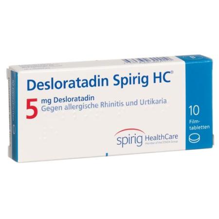 Desloratadine Spirig HC Filmtabl 5 mg 30 pcs - PrimeCare Global