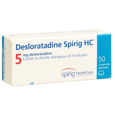 Desloratadine Spirig HC Filmtabl 5 mg 50 pcs - PrimeCare Global