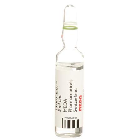 Protamin Ipex Inj L&ouml;s 5000 IU/ml paraben free amp 5 ml - PrimeCare Global