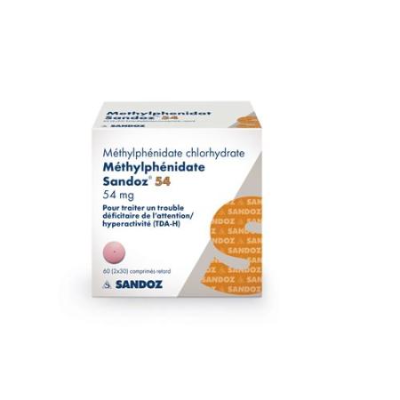 Methylphenidat Sandoz 54 mg 60 Retard tablets - PrimeCare Global
