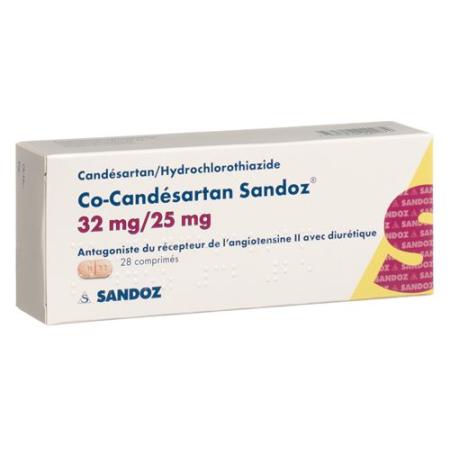 Co-Candesartan Sandoz Tabl 32/25 mg 28 pcs - PrimeCare Global