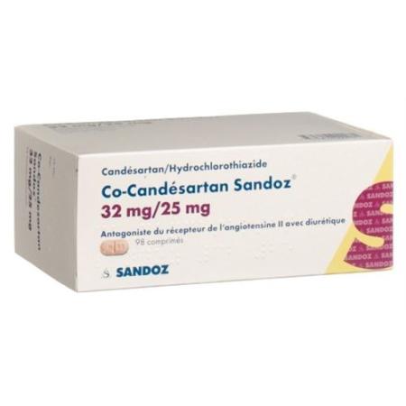 Co-Candesartan Sandoz Tabl 32/25 mg 98 pcs - PrimeCare Global